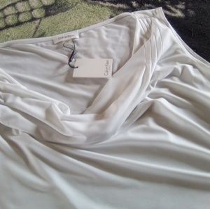 White Calvin Klein blouse (20 or best offer)